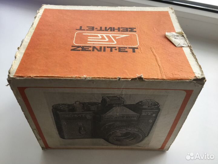 Фотоаппарат зенит ет + вспышка