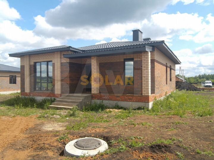 Коттедж 130 м² на участке 8 сот.