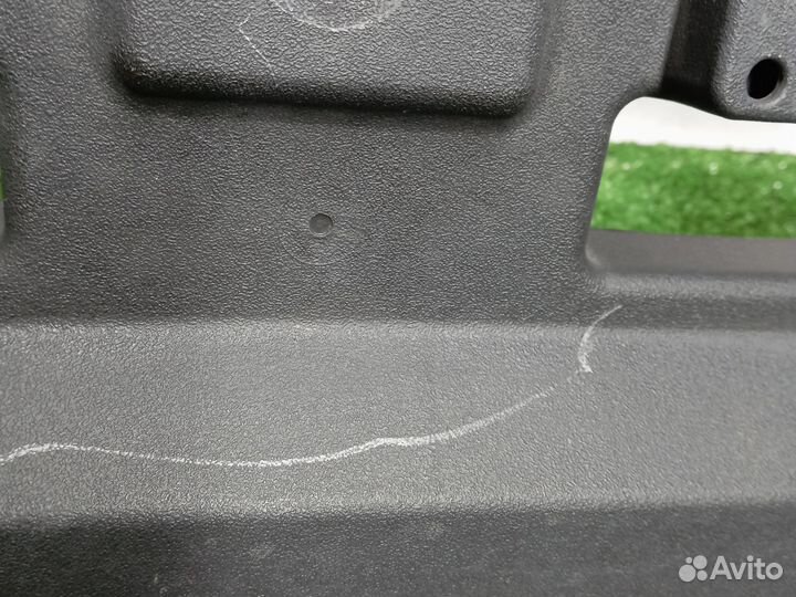 Накладка бампера передняя Toyota Land Cruiser Prad