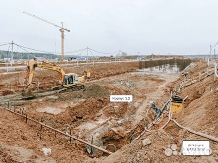 Ход строительства ЖК «Пятницкие луга» 2 квартал 2022