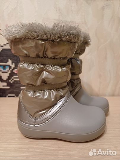 Сапоги для девочки Crocs