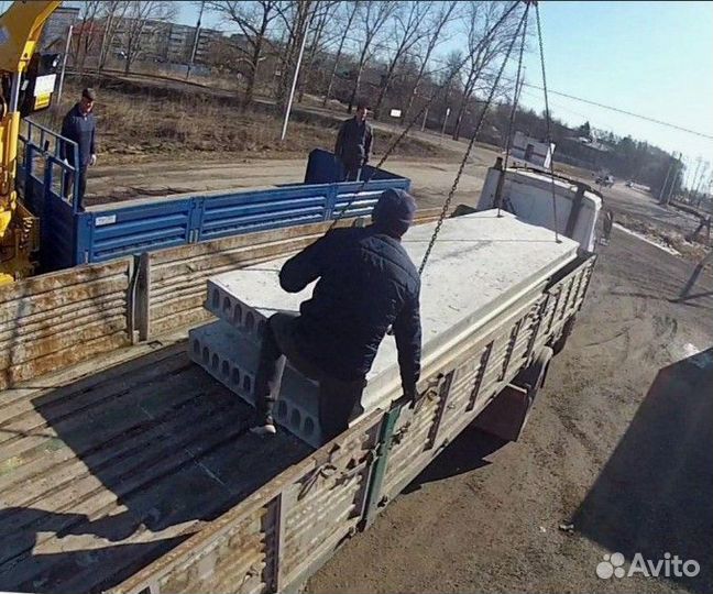 Плиты заводские - с проушинами