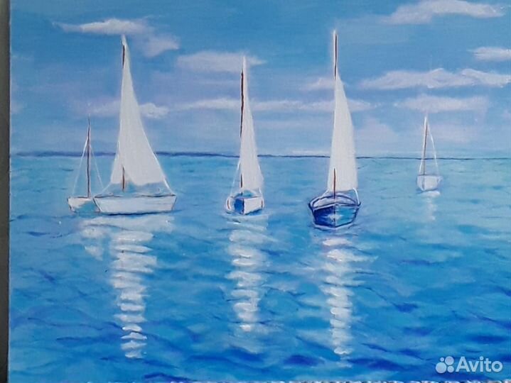 Картина акрил интерьерная