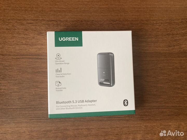 USB Bluetooth 5.3 адаптер Ugreen для пк ps4 xbox