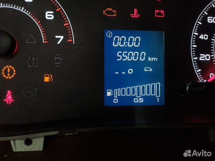 Комбинация щиток панель приборов Гранта Калина 2