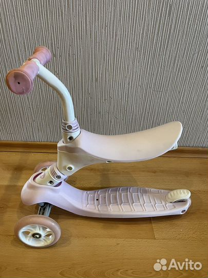 Самокат, самоеат с ручкой, беговел