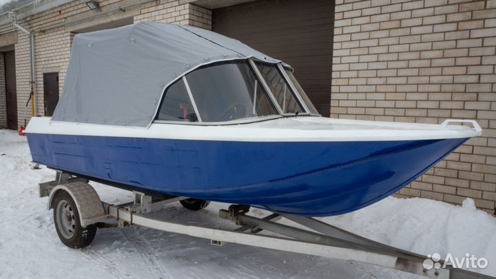 Стекло Комфорт на лодку Ока 4