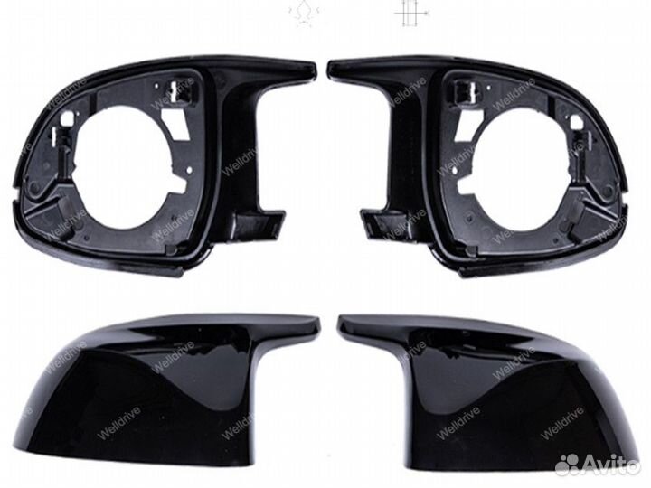 Корпуса зеркал BMW X5 G05 стиль M под карбон