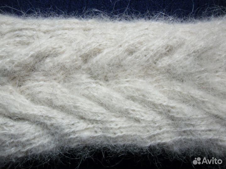 Митенки из собачьей шерсти 