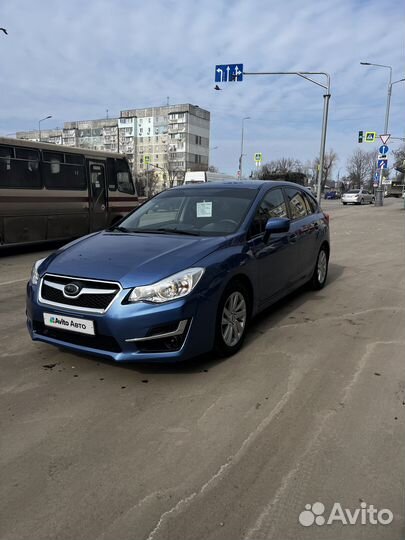 Subaru Impreza 2.0 CVT, 2016, 120 300 км