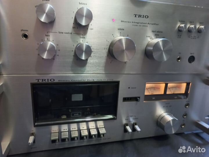 Усилитель с тюнером и декой trio KA-3100G