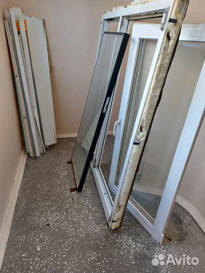 Окно пластиковое пвх бу