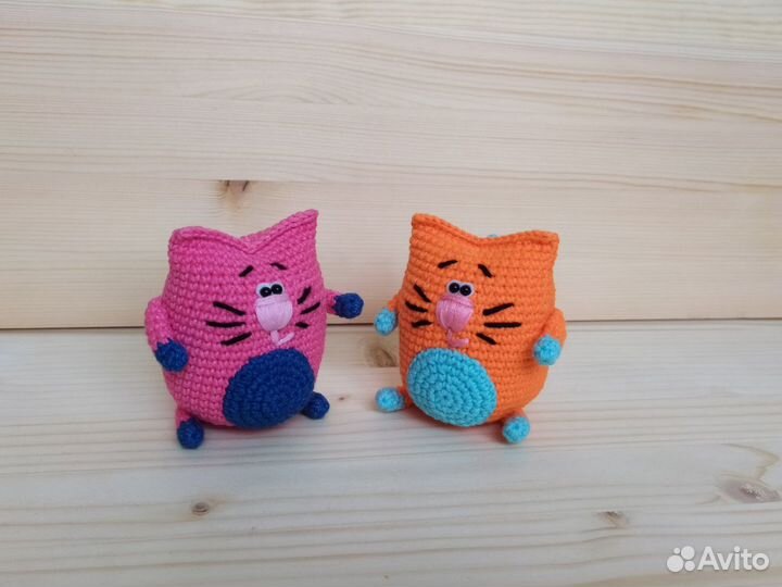 Кот Компот (вязанная игрушка)