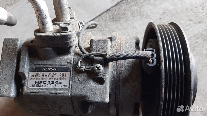 Компрессор кондиционера 1zz-fe