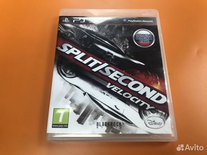 Игра SplitSecond: Velocity для PS3