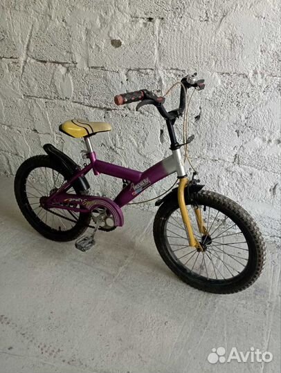 Велосипед детский, колеса 18