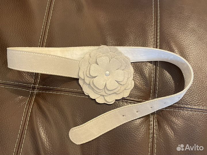 Ремень замша детский