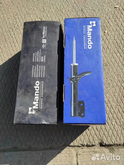 Амортизаторы на kia Rio 3