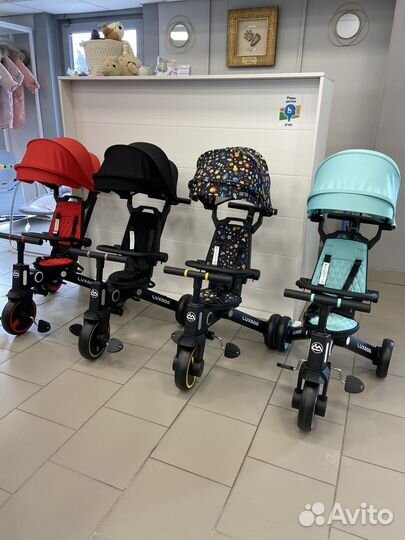 Трехколесный велосипед складной