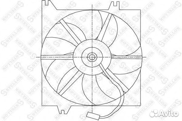 Вентилятор 2999401SX stellox