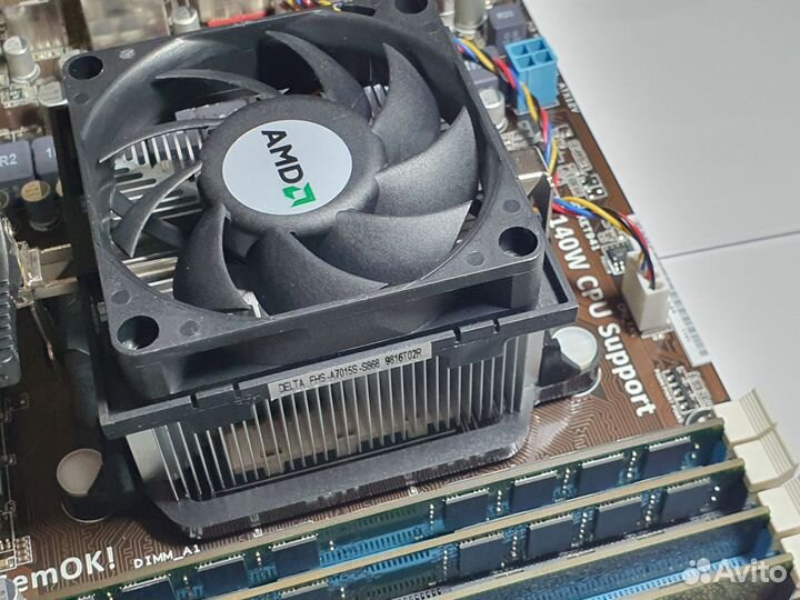 Материнская плата +8gb озу +8600gts