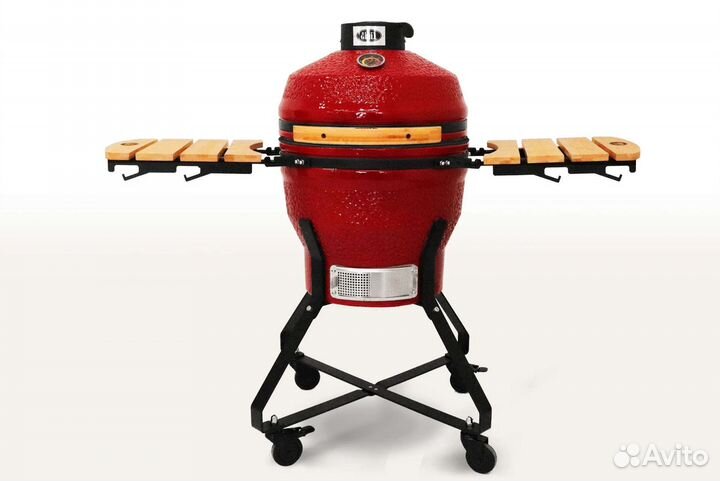 Керамический гриль Start Grill PRO 45 см красный
