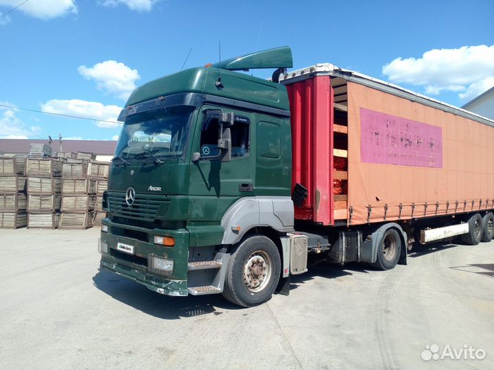 Полуприцеп тентованный Krone SDP27, 2004