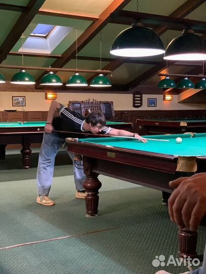 Тренировки по бильярду