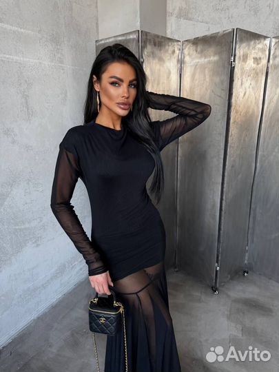 Стильное платье alaia 2 цв