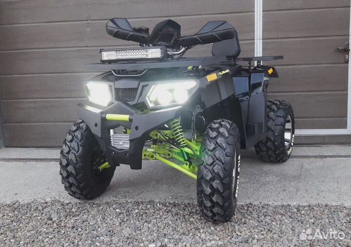 Квадроцикл Motoland Wild Track 200 PRO черно-желты