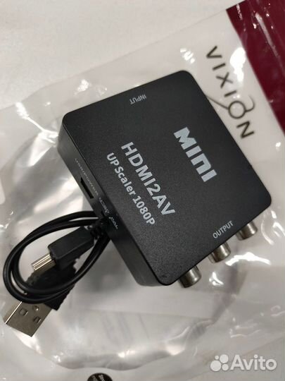Конвертер hdmi, VGA, RCA, microusb, Type-C