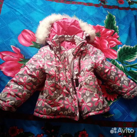 Зимний костюм на девочку