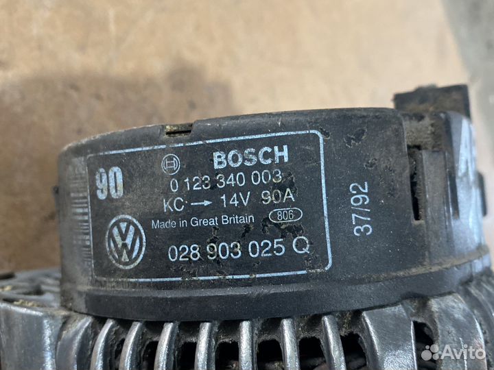 Генератор 028903025Q 90А VW, Audi, Skoda, Seat