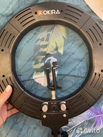 Кольцевая лампа со штативом