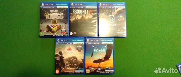 Игры для PS4 VR
