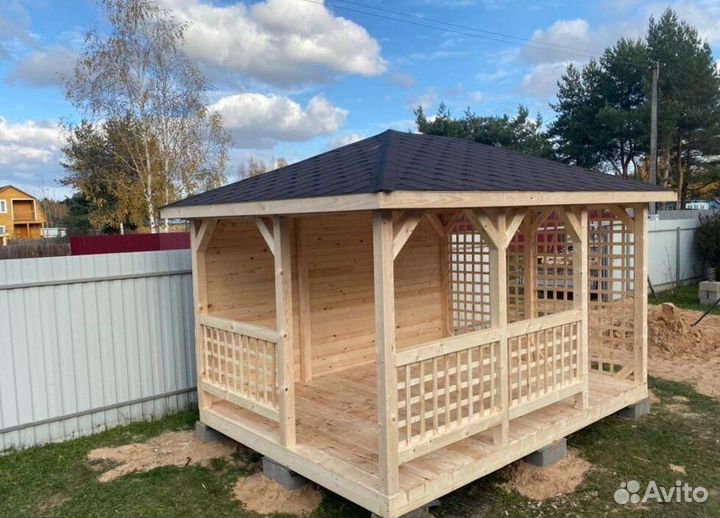 Беседка для дачи