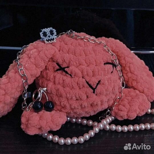 Вязаный зайчик