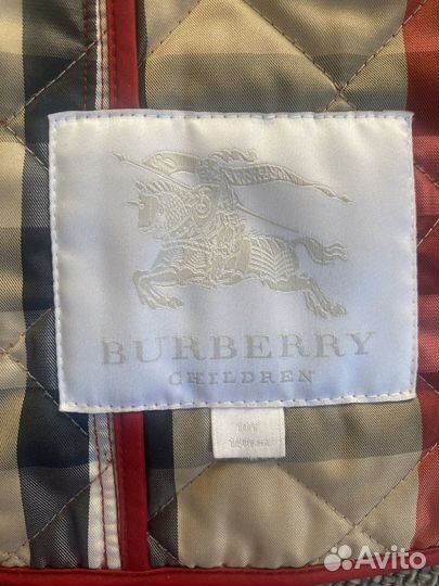 Куртка Burberry оригинал 140см