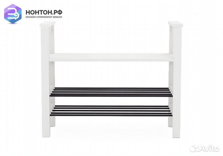 Стеллаж для обуви khimki белый