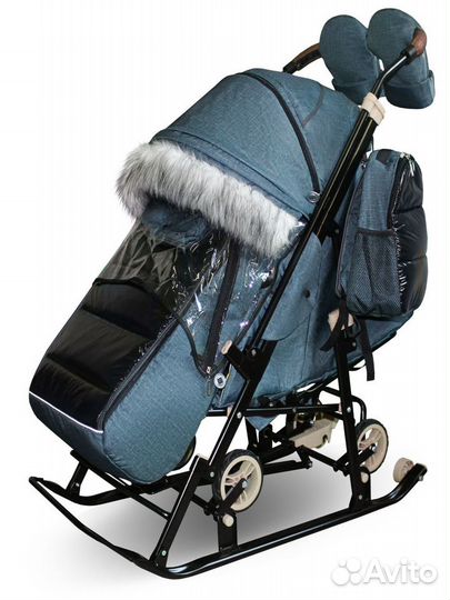 Санки коляска Glory Gloss