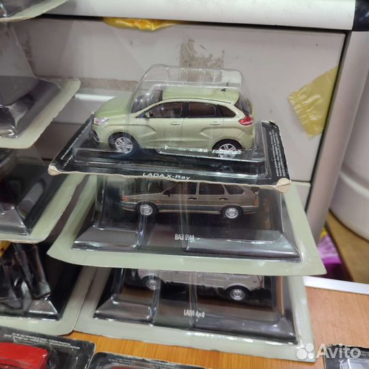 Модели Жигули разные 1:43