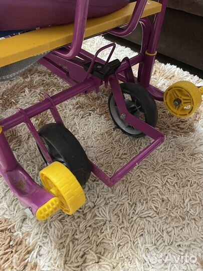 Детские санки тимка 5 на колесах