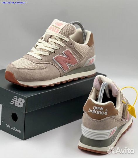 Кроссовки New Balance 574 женские (Арт.43082)