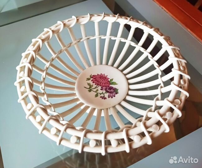 Сухарница СССР фарфор, винтаж