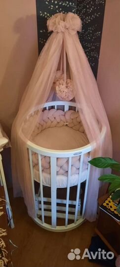 Детская кроватка трансформер 8 в 1