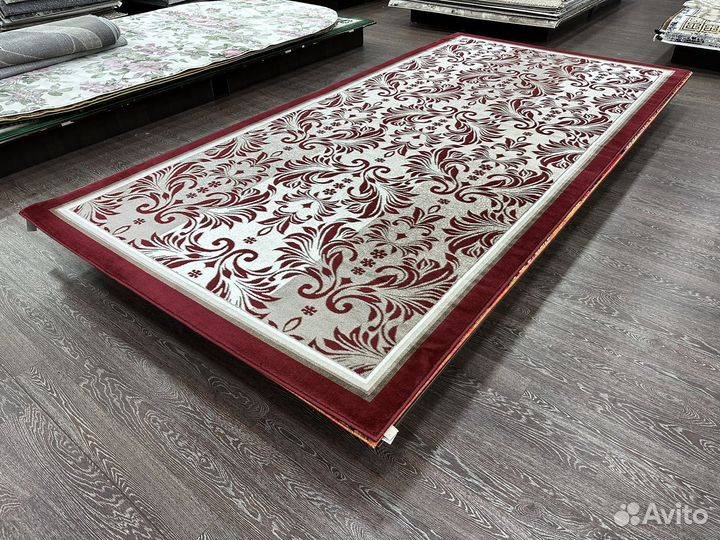 Ковер 2х4 классический, красный