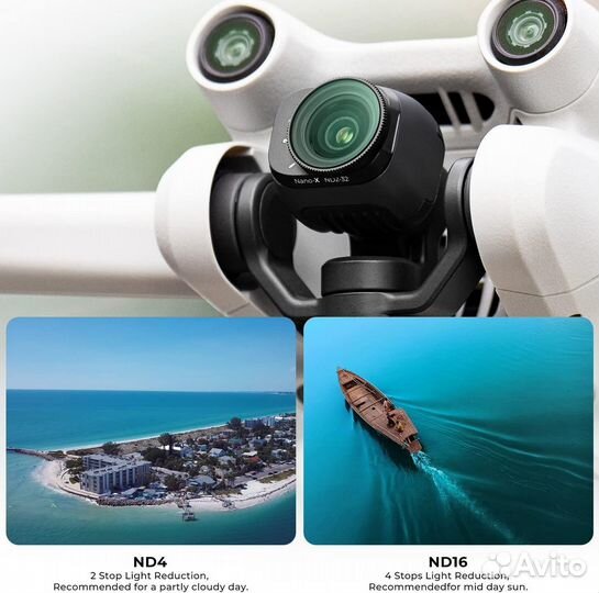 Светофильтр для дрона DJI Mini 3 Pro и DJI Mini 3
