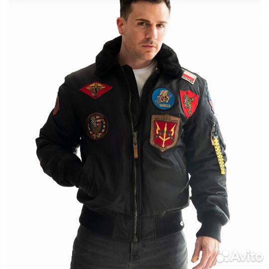 Куртка бомбер TOP GUN B-15 оригинал S