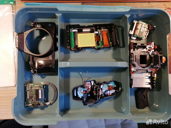 Olympus e420 (разбор)