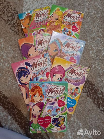 Коллекция видеодисков Winx club